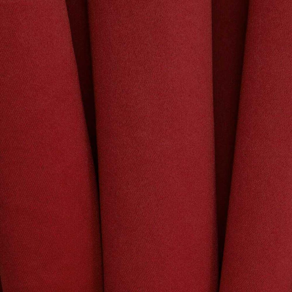 Set Cortinas Doral Black Out Victoria  220 x 140 cm Rojo