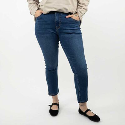 Jeans Mujer Extralindas Azul, Celeste, Negro