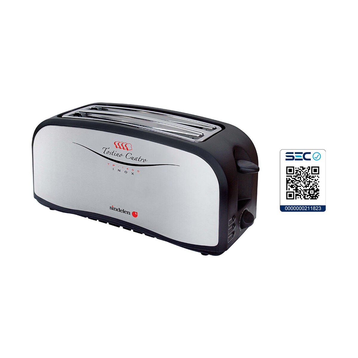 Tostador de Pan Sindelen TP-1400IN