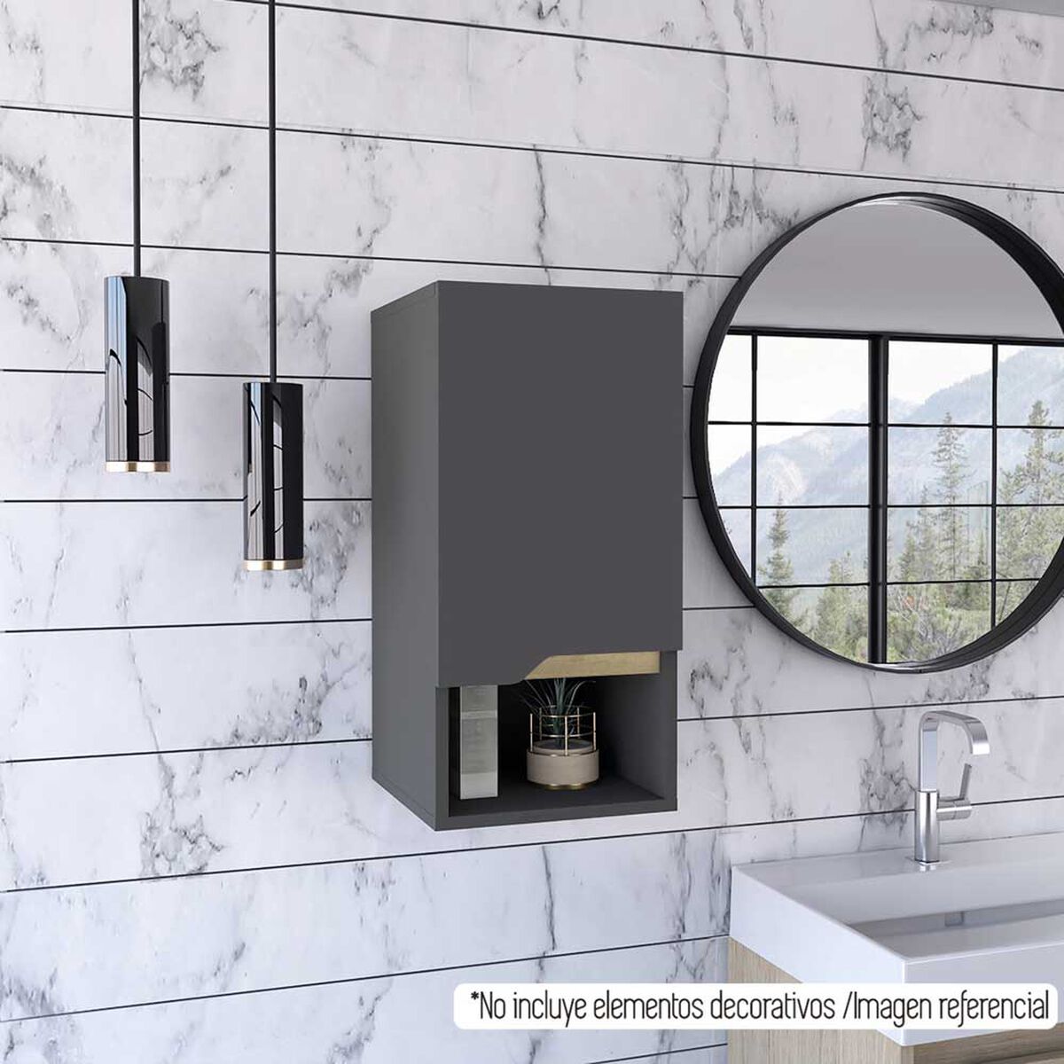 Botiquín TuHome Laurent 2 Puertas Duna
