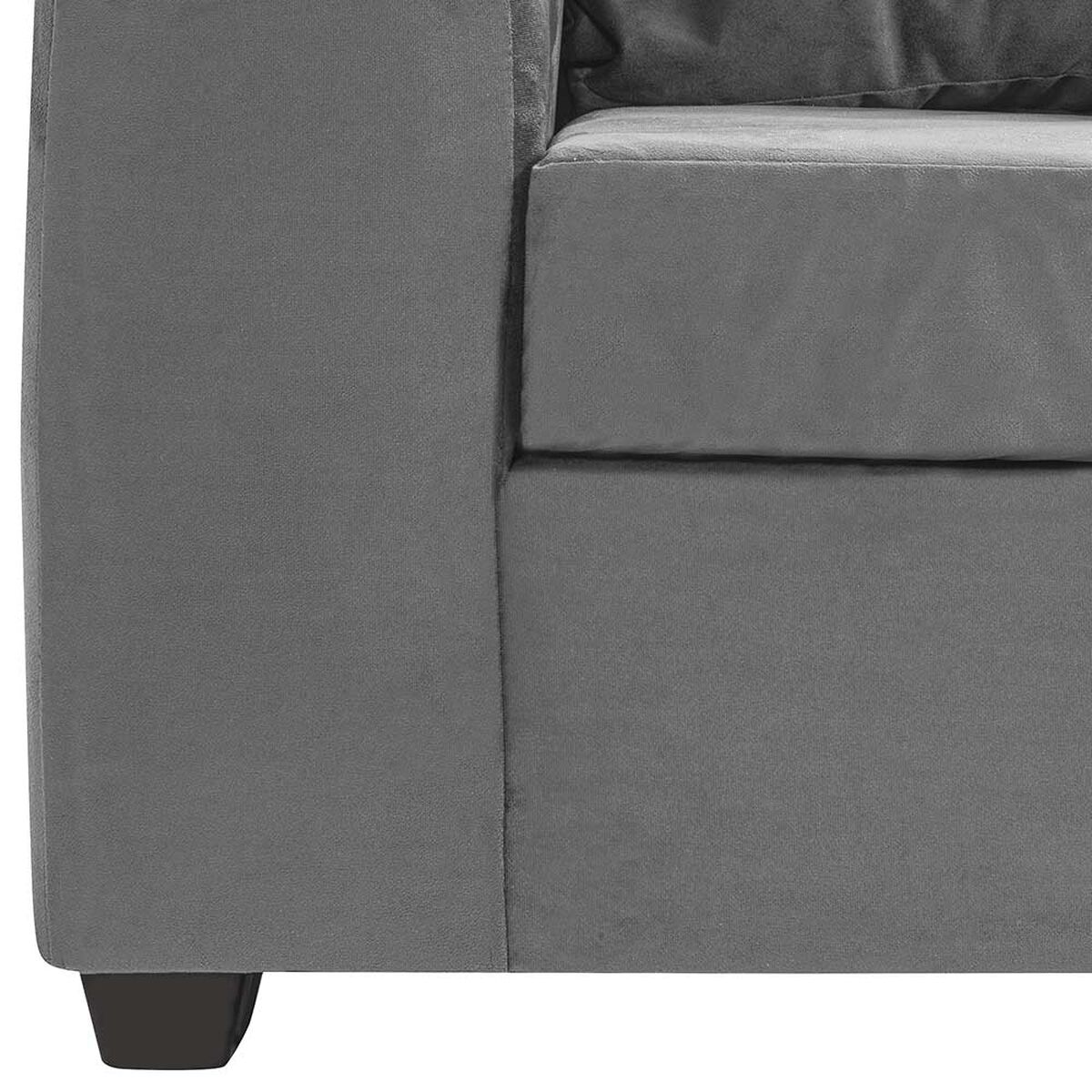 Sofá Seccional Innovamuebles Kahlo 5 Cuerpos Gris
