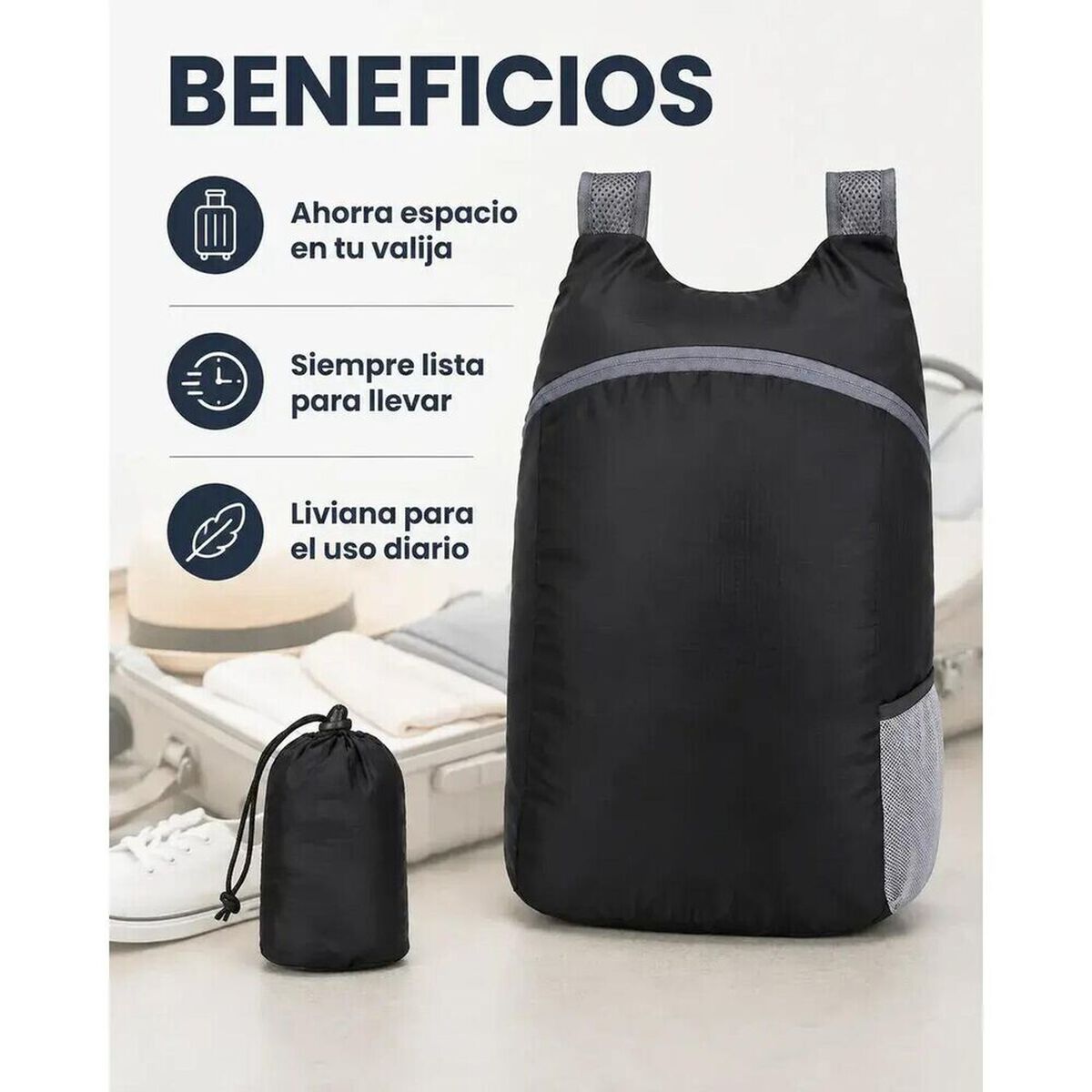 Mochila Ultra Compacta Impermeable 17 Lts Pro Outdoor