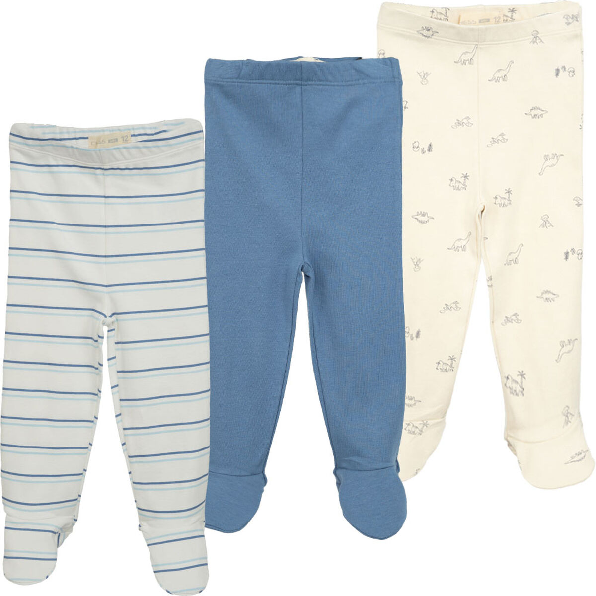 Pack 3 Ballerina de Algod&oacute;n Chess Baby