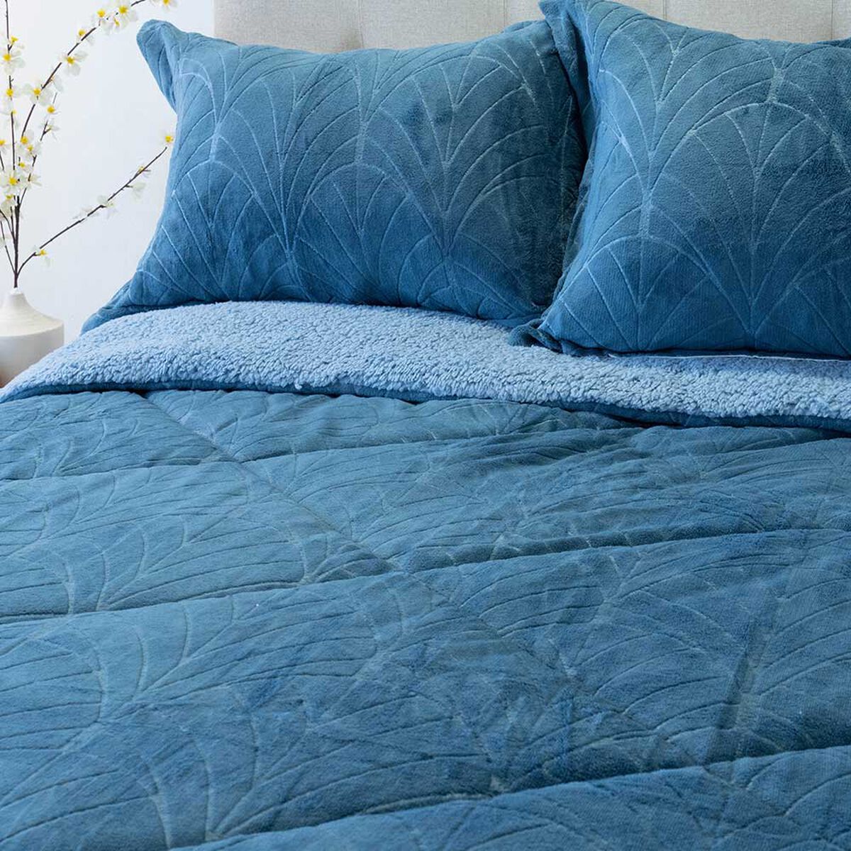 Cubrecama Doral Super King Senses Sherpa D1
