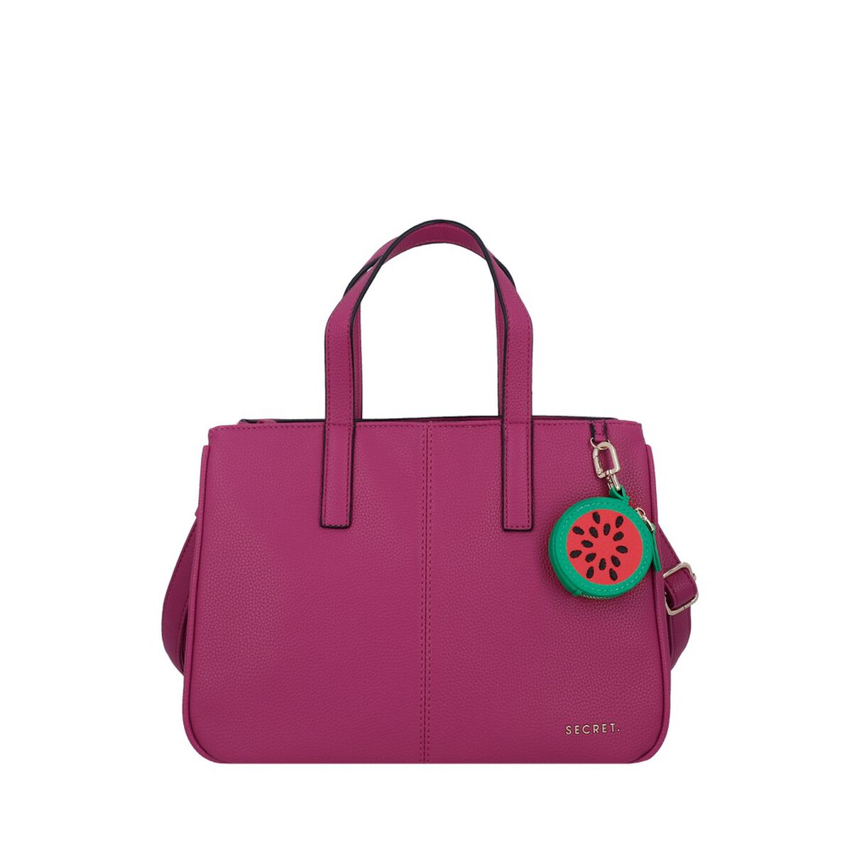 Cartera Tote Secret Aruba SC7 Mediana Fucsia