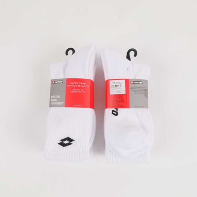 Tripack Calcetas Unisex Lotto