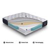 Cama Europea CIC Base Dividida 2 Plazas Grand Premium + Respaldo Kavery