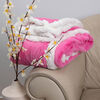 Manta de Poliéster Doral 127 x 152 cm Fluffy Fucsia