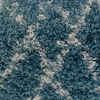 Alfombra Idetex Shaggy Guiza 70x200 cm Turquesa