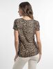 Polera Con Estampado Manga Corta Mujer Soviet
