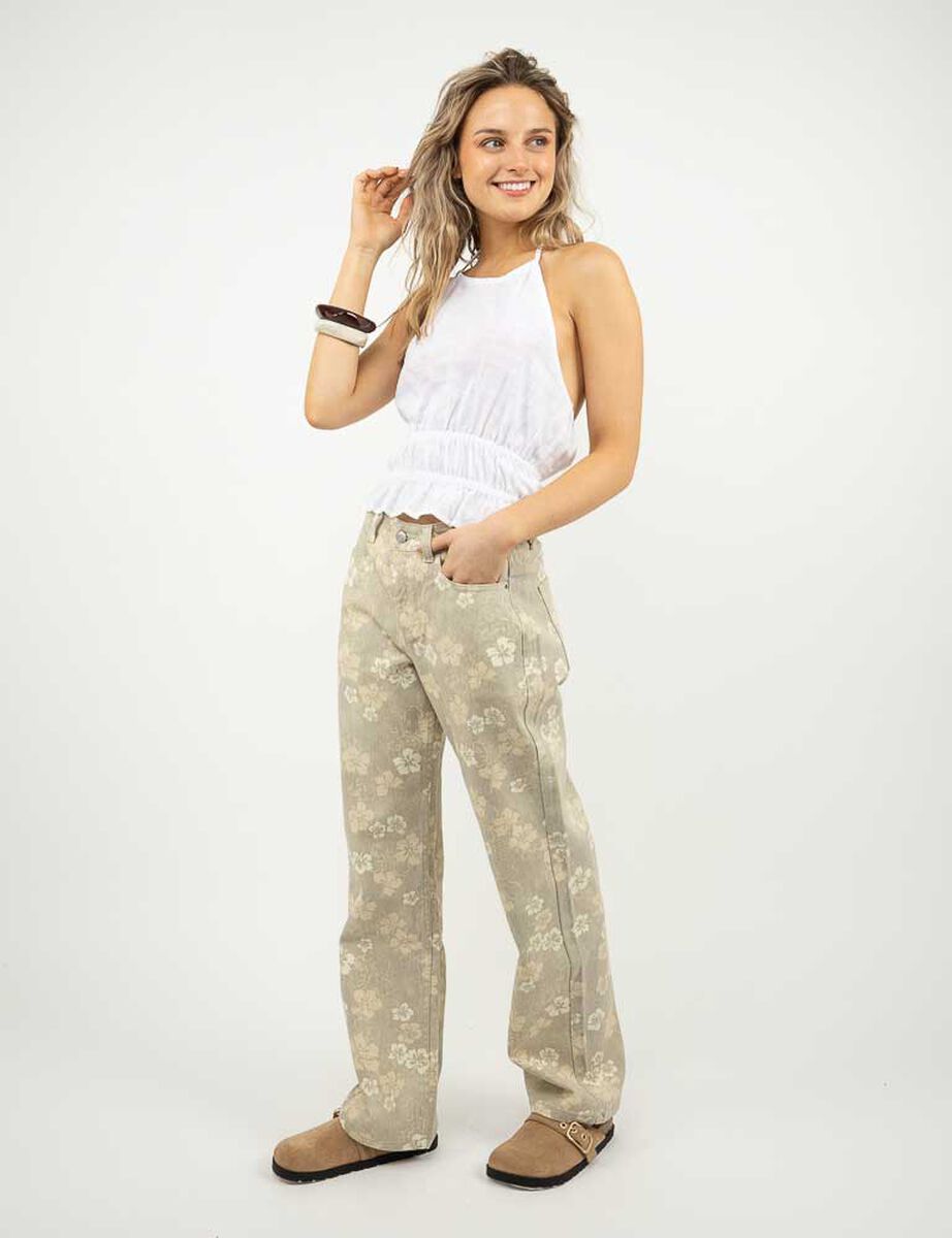 Jeans Estampados Mujer Icono