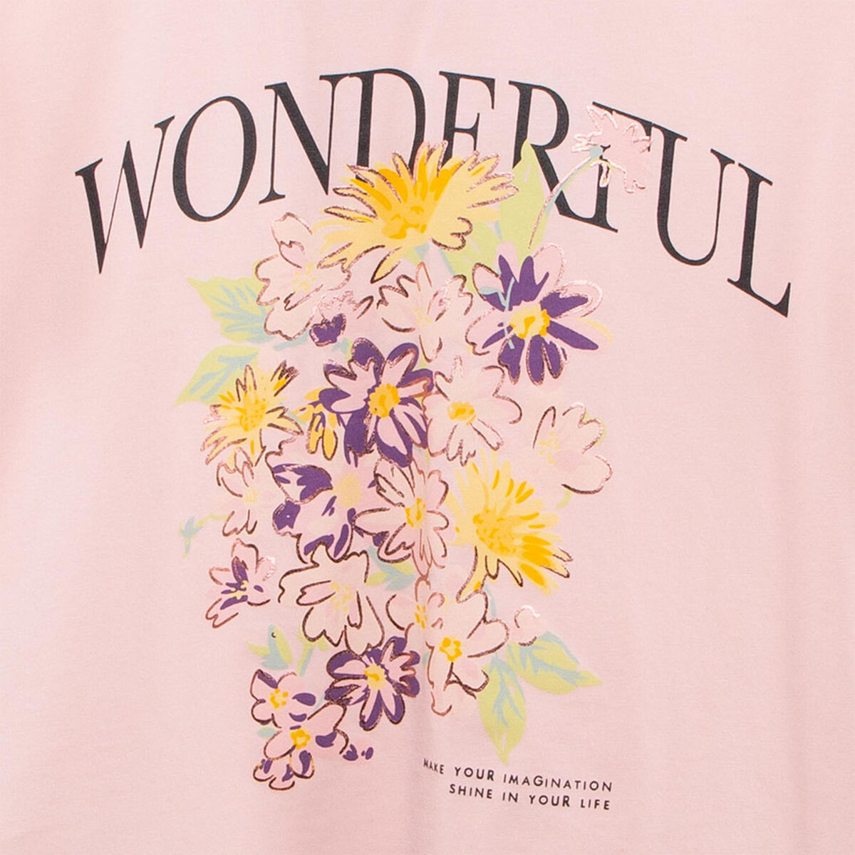 Polera Manga Corta de Algod&oacute;n Ni&ntilde;a Mila