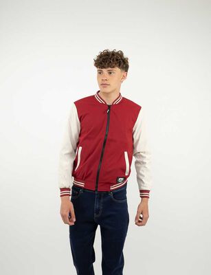 Imagen 1 del producto Chaqueta Bomber Hombre Icono Rojo