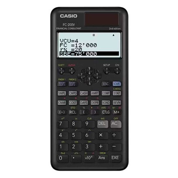Calculadora Financiera Casio FC-200V-2