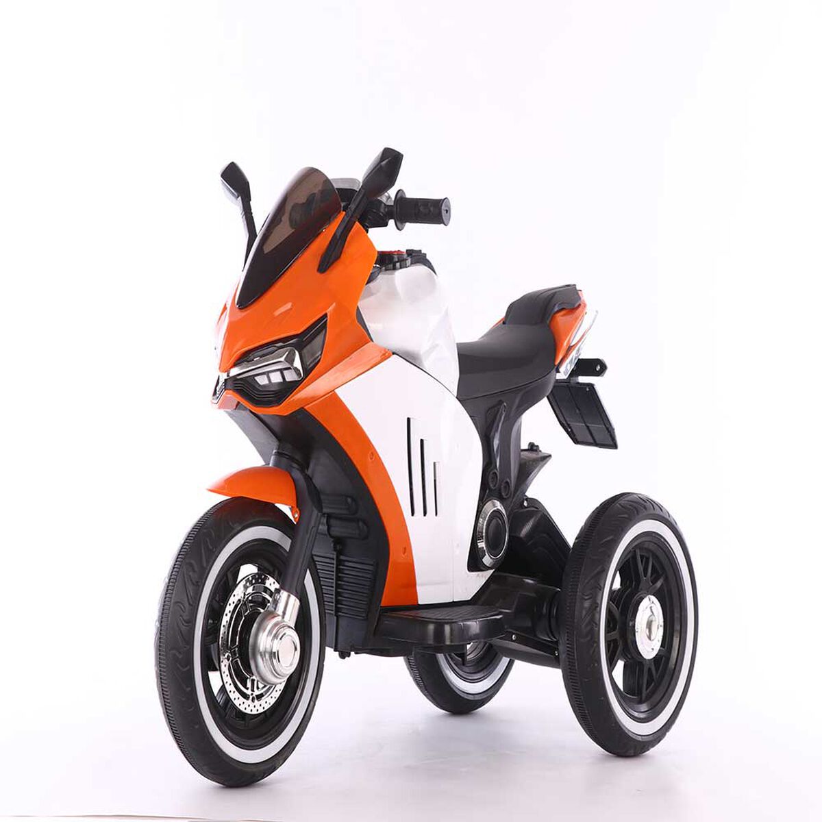 Moto a Bater&iacute;a Naranja Bebesit