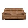 Sofa Reclinable CIC Sevilla 3 Cuerpos Caf&eacute; Claro