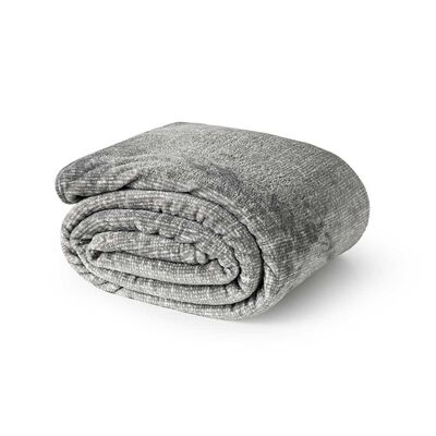 Frazada American Family 2 Plazas Gris Gris