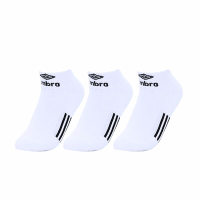 Imagen 1 del producto Pack 3 Calcetas Deportivas de Algodón Hombre Umbro Blanco