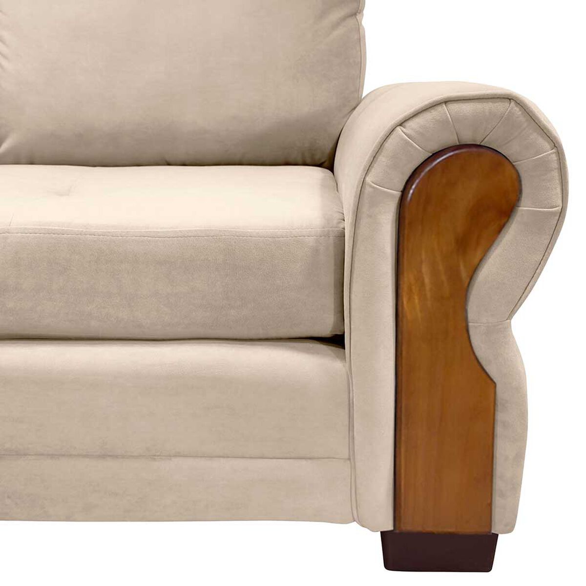 Sof&aacute; Living Factory Oregon 2 Cuerpos Beige