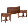 Set de Maderas Latam Home Orion Respaldo + 2 Veladores
