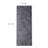 Pasillo Doral Shaggy 200 x 60 cm Gris