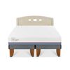 Cama Europea CIC Base Dividida 2 Plazas Excellence Plus + Respaldo Gales Alpino