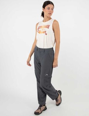 Imagen 2 del producto Pantalón Deportivo Mujer Alpinextrem Grafito, Negro