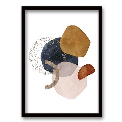 Cuadro Decorativo Retela Terracota 50 x 35 cm