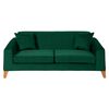 Sofá Barra Design Finland 3 Cuerpos Verde