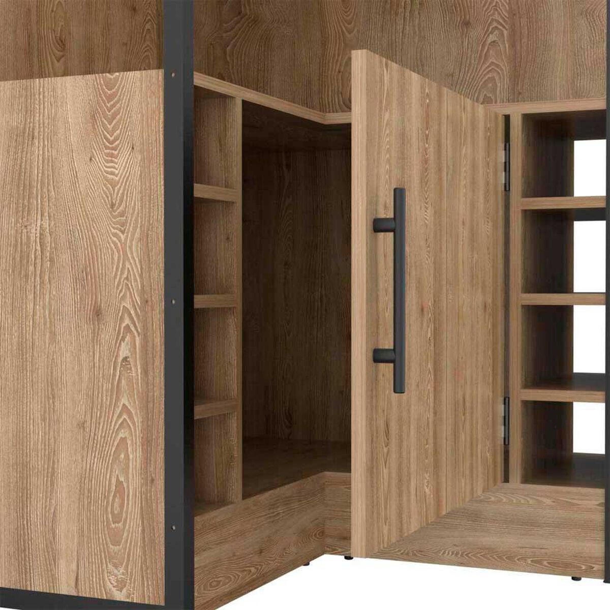 Bar Esquinero TuHome Magnum 1 Puerta Miel