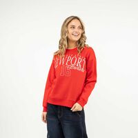 Polerón Mujer Icono Rojo