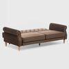 Futón Daniels EG2025BR 3 Cuerpos Café
