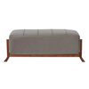 Banqueta Latam Home Marsella Tela Velvet Gris