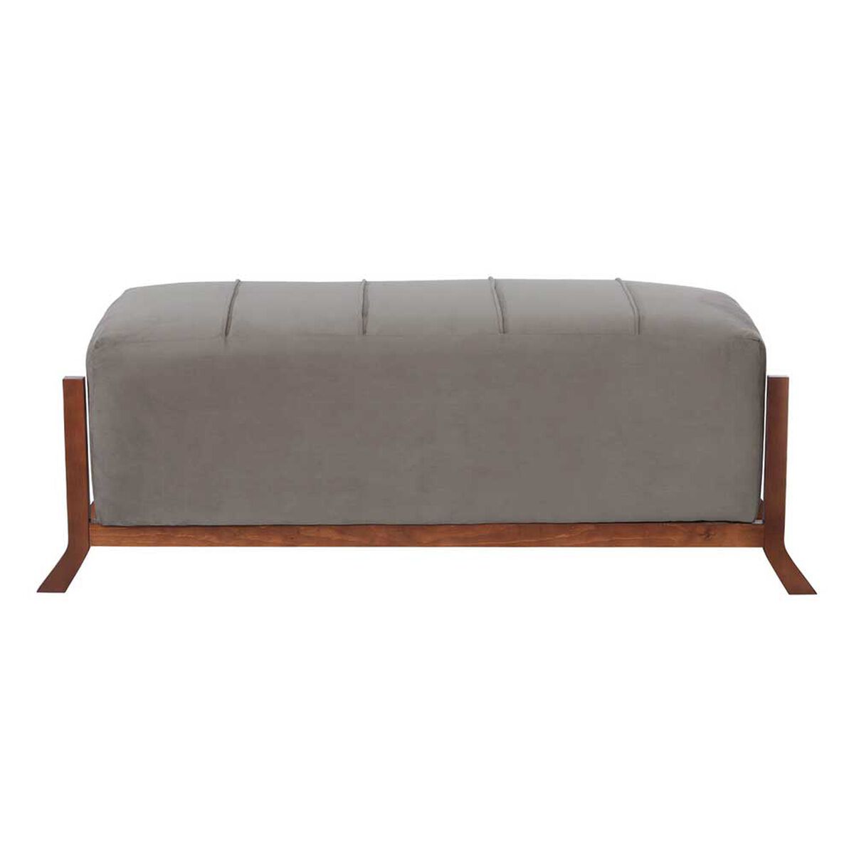 Banqueta Latam Home Marsella Tela Velvet Gris
