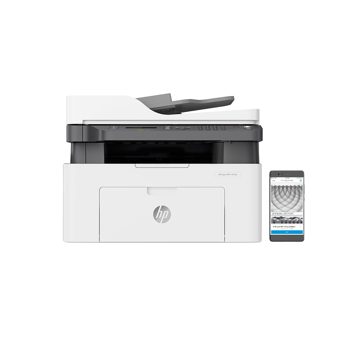Multifuncional HP 137FNW Láser Wi-Fi