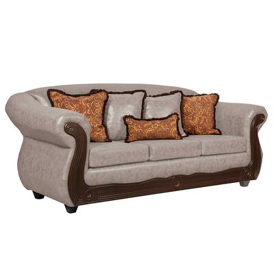 Imagen 2 del producto Sofá Black Factory Estambul 3 Cuerpos Crema