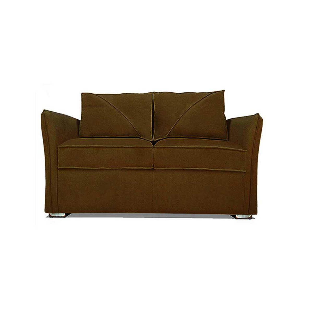 Juego de Living Elegant Detail Atlanta Sof&aacute; 2 Cuerpos + Dos sillones 1 Cuerpo Caf&eacute;