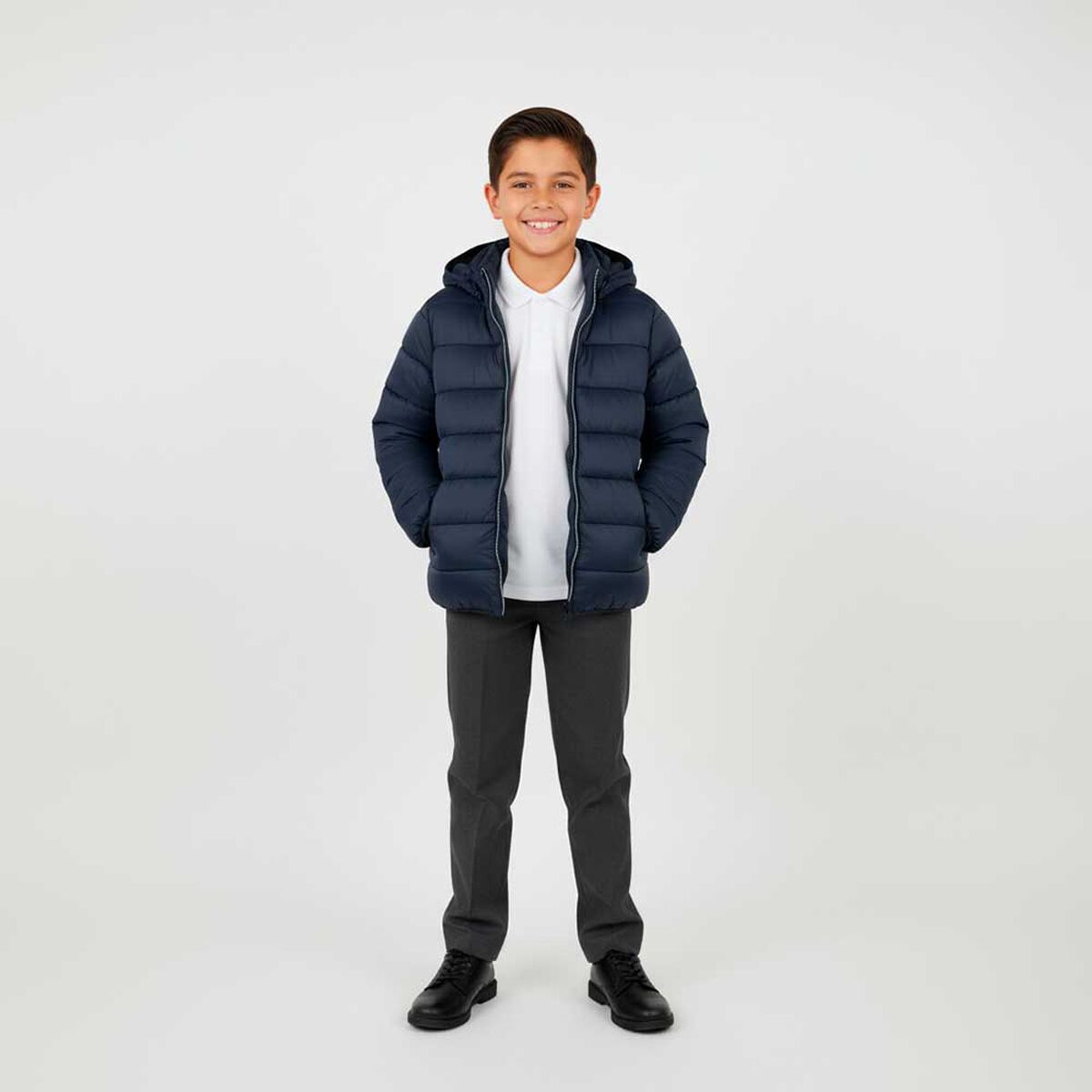 Parka Escolar Unisex Talla S a XL Crescendo