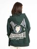 Polerón Estampado En Espalda Oversized Mujer Icono