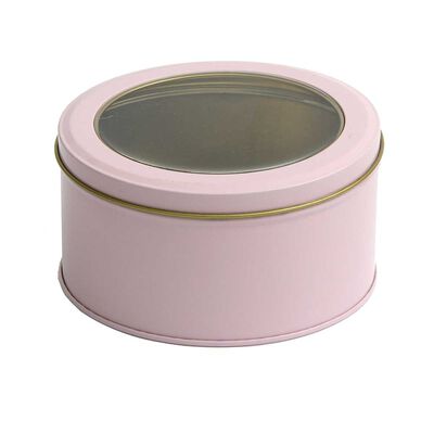 Imagen 1 del producto Lata Decorativa Metal Vgo 7 x 13 cm Rosado