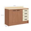 Mueble De Cocina Vekkahome Mia Beige