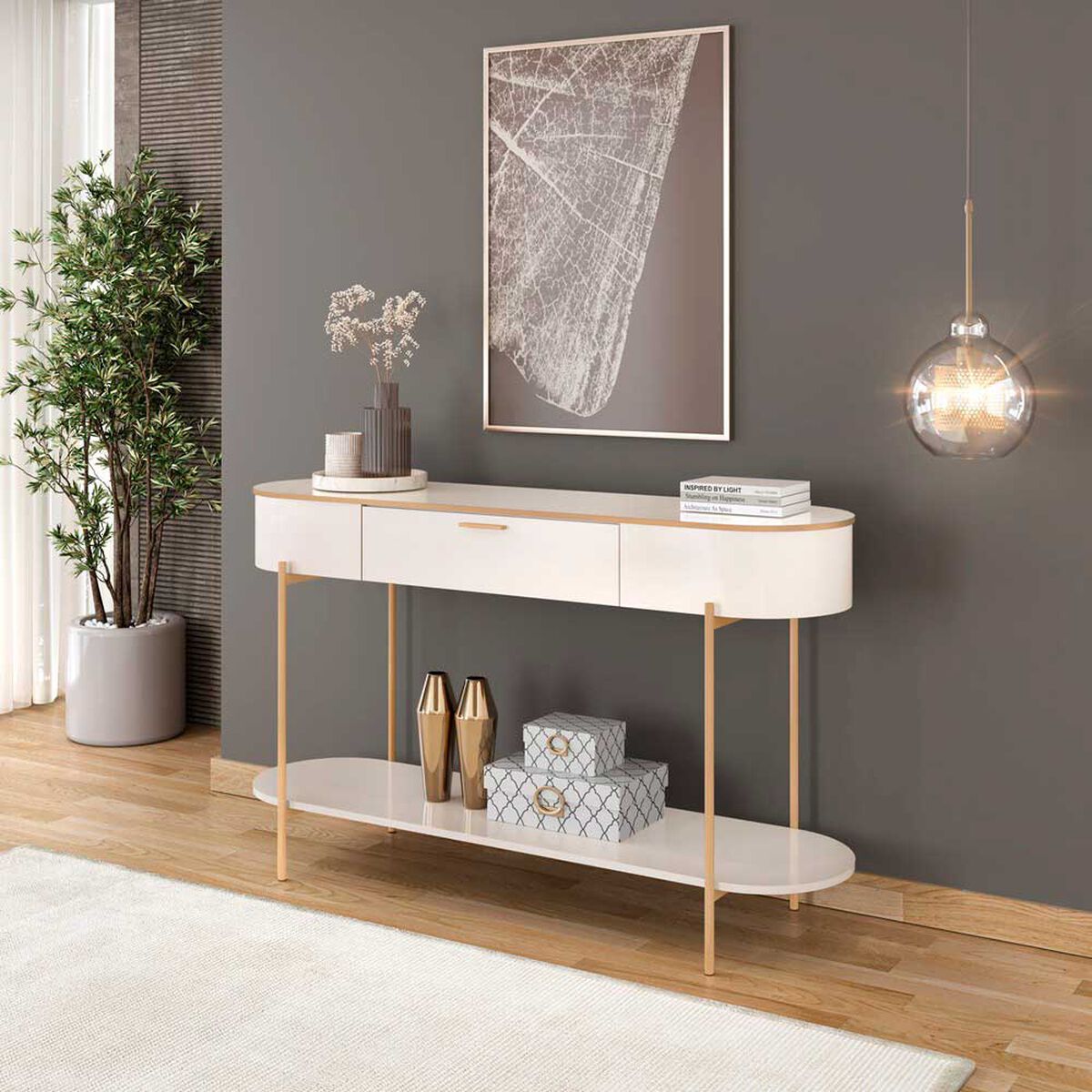 Arrimo Altavision Caren Blanco Crema