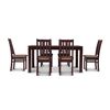Juego de Comedor CIC Ñuble Chocolate 6 Sillas
