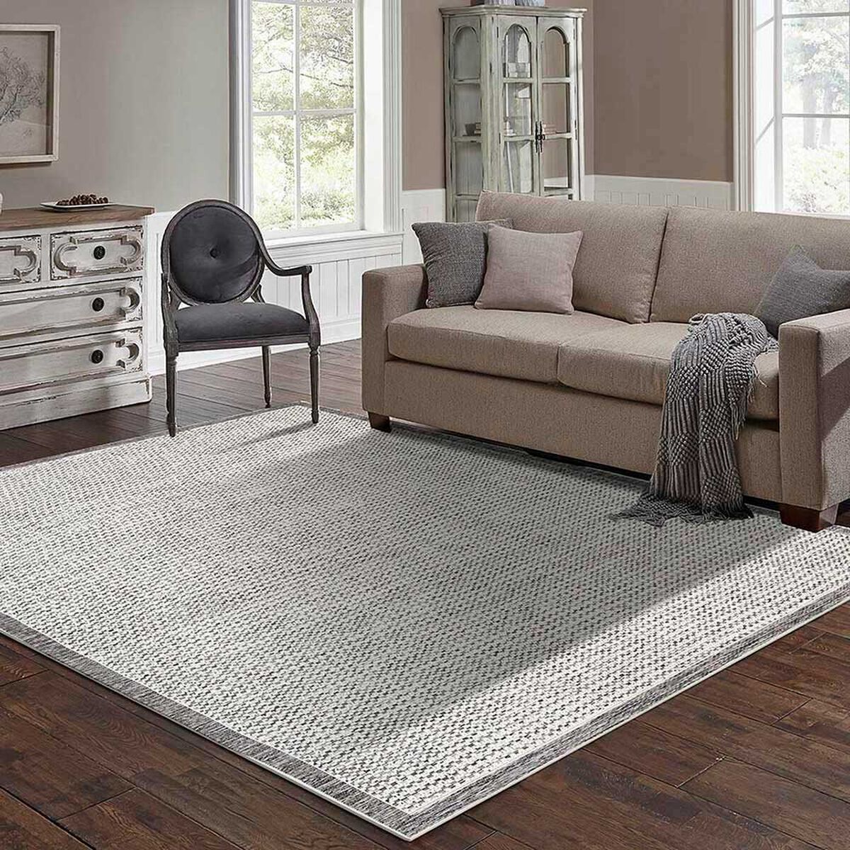 Alfombra Idetex Natural Gris 240 x 340 cm