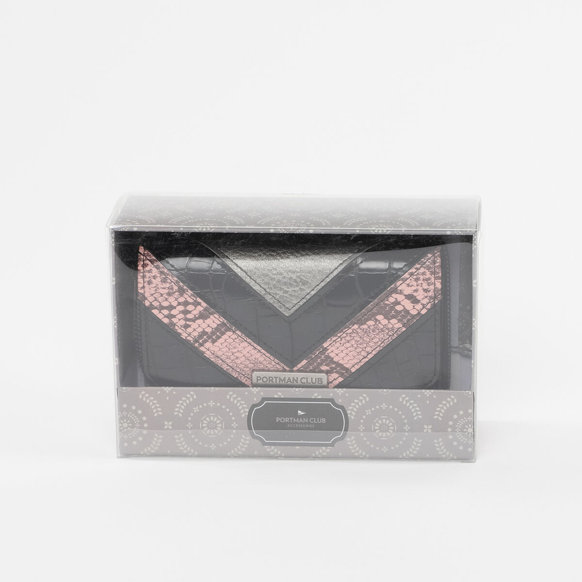 Billetera Negro Portman Club Woman