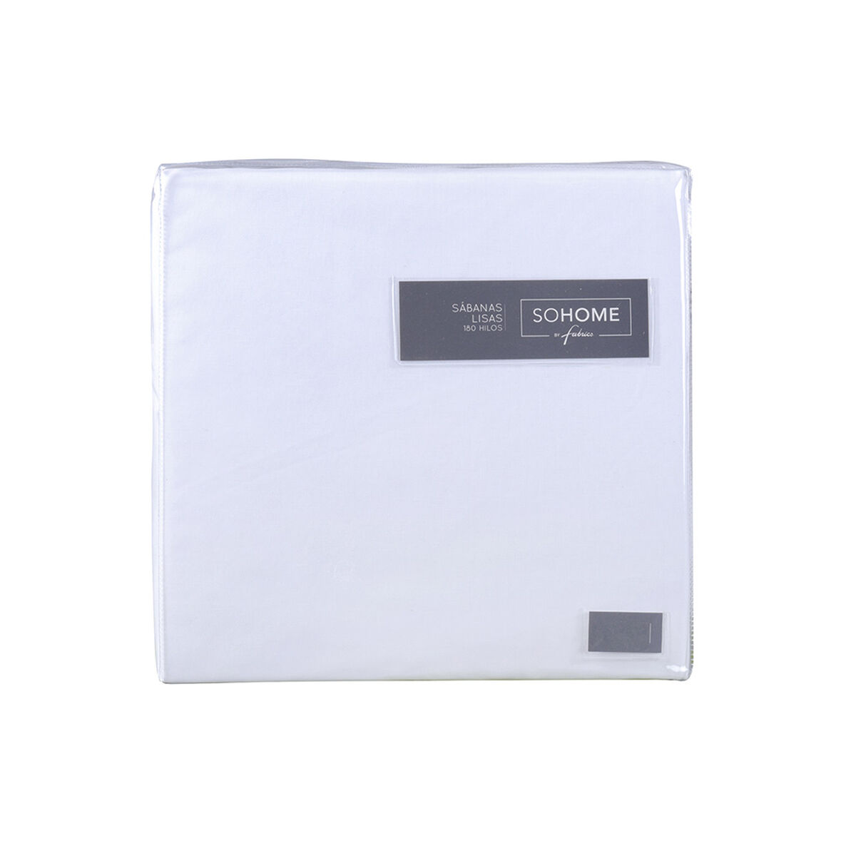 Sábana Sohome by Fabrics 180 Hilos King Liso Blanco