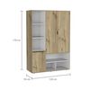 Clóset TuHome Sleep 2 Puertas 1 Cajón