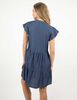 Vestido Corto Manga Corta Mujer Zibel