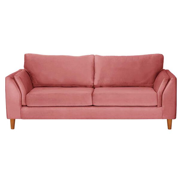 Sofá Latam Home Milan 3 Cuerpos Rosa