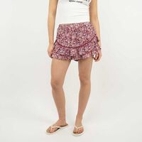 Short Mini Mujer Icono Naranjo